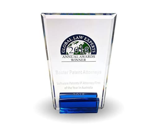 Global Law Experts Annual Awards: Software Patents IP Attorney Firm of the Year (Australia)