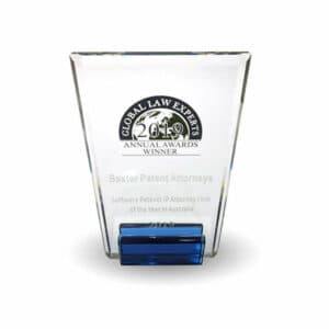 Global Law Experts Annual Awards: Software Patents IP Attorney Firm of the Year (Australia)