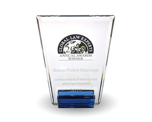 Global Law Experts Annual Awards: Software Patents IP Attorney Firm of the Year (Australia)