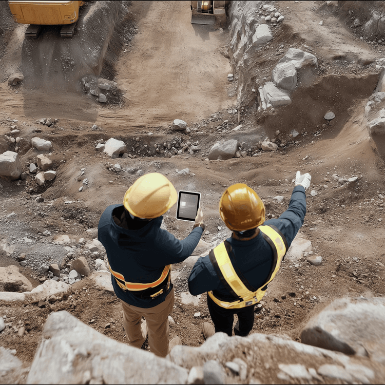 aerial-view-open-pit-mine-workers