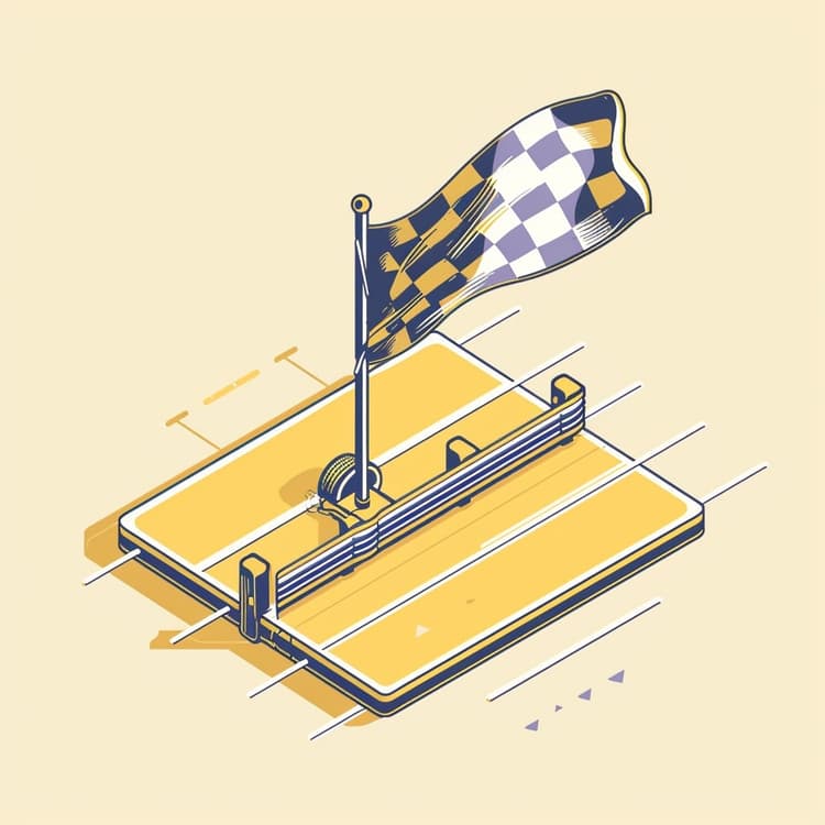 Grand Prix Flag Waving
